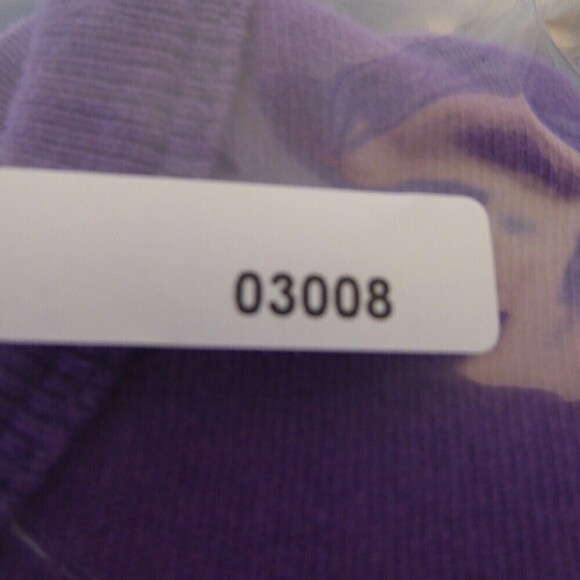 Champion Shirt Adult Small Purple Long Sleeve Triple Script Embroidered Heritage - Picture 8 of 8